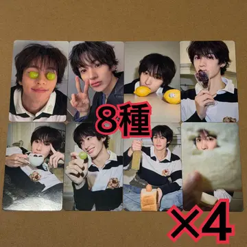 앤톤 트레이딩 카드 8종 x 4 솔로반 ALL OF YOU RIIZE