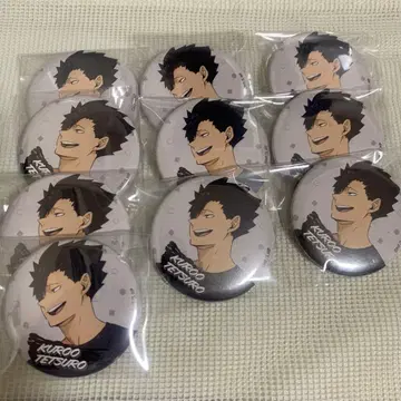 하이큐 세븐넷 콜라보 캔뱃지 쿠로오 테츠로