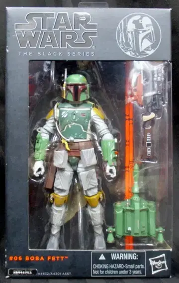 HASBRO 06 / THE BLACK BOBA FETT 6인치