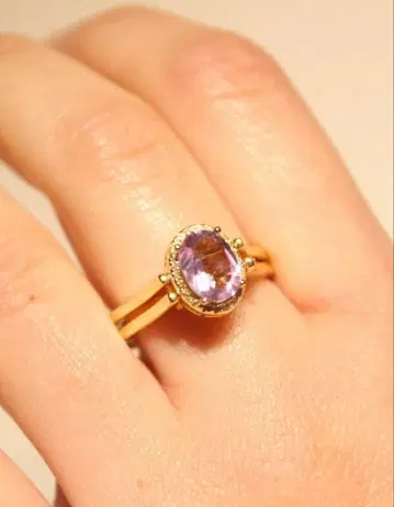 리버서블 반지 골드 로즈쿼츠 블랙 오닉스