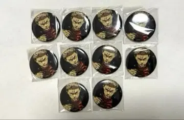 주술회전 점프GIGA Winter 캔뱃지 이타도리 10개