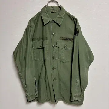 미군 실물 60s US ARMY 유틸리티 셔츠 패치 외봉제