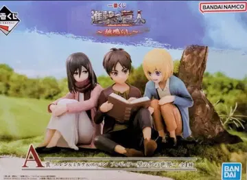 진격의 거인 제일복권 A상 엘렌&미카사&아르민 피규어