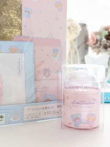 리틀트윈스타 키키라라 별똥별의 엔젤 소품함 페이퍼 & 봉투 세트