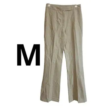 UNITED COLORS OF BENETTON 베이지 스트레이트 팬츠 M