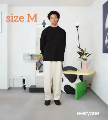 everyone 에브리원 소프트 데님 팬츠 ECRU M