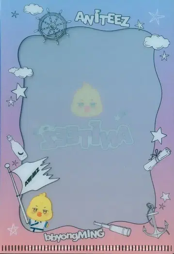 ATEEZ 민기 포토카드 L 홀더 세트