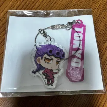 JOJO WORLD3 지역 한정판 와이어 키링 죠르노 죠바나 도쿄