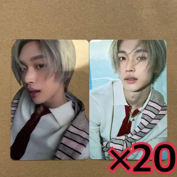 원빈 클리어 트레이딩 카드 2종 x 20 도쿄돔 RIIZING LOUD