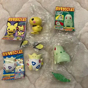 당시 물건 포켓몬 피츄 삐삐 초롱이 포켓몬 움직여! 식품 완구