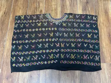 과테말라 자수 판초