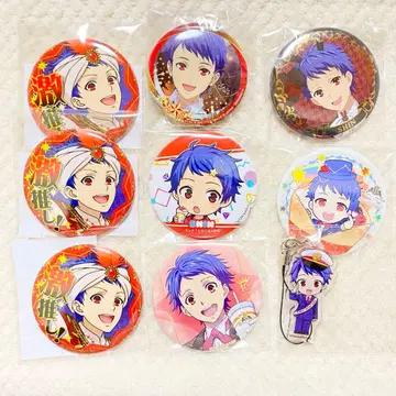 이치죠 신 KING OF PRISM 킹프리 캔뱃지 아크링 키링