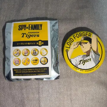 SPY x FAMILY 한신 타이거즈 캔뱃지