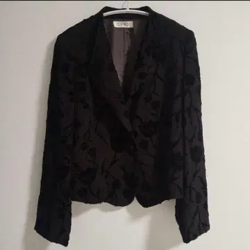 COPAIN JET 플라워 무늬 테일러드 자켓 사이즈 15