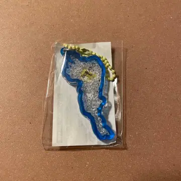 비와코 아크릴 키링 류오 카가미노사토 소 파랑