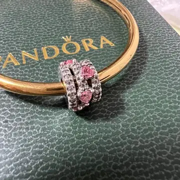 PANDORA Triple Halo Hearts 참