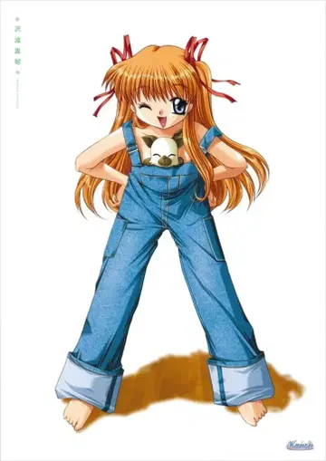 Key 혜택용 Kanon 카논 사와타리 마코토 B2 포스터