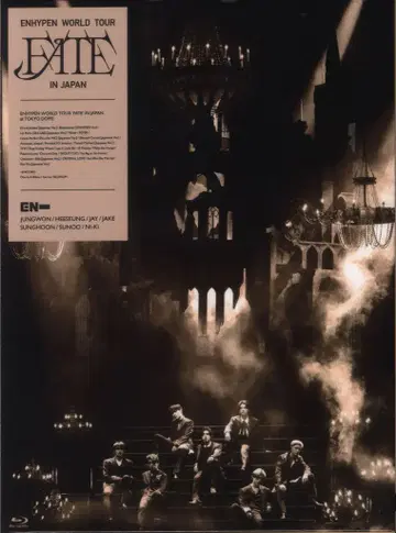 ENHYPEN Blu-ray 초회 한정판 FATE IN JAPAN