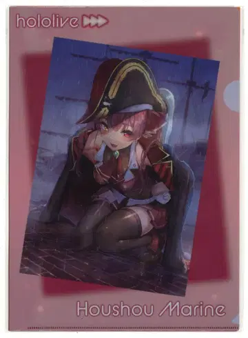 로손 hololive A4 클리어 파일 B (4매 세트)