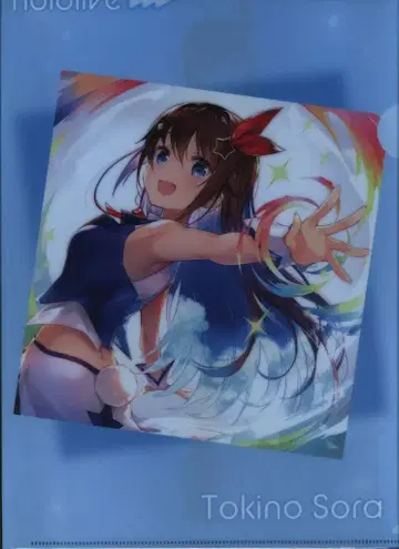 로손 hololive A4 클리어 파일 A (4장 세트)