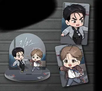 한국 BL 아침이 되었습니다 팝업 징크스 캡슐 아크릴 스탠드