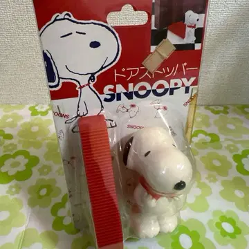 스누피 도어 스토퍼 피규어 인형 장식품 인테리어 쇼와 레트로
