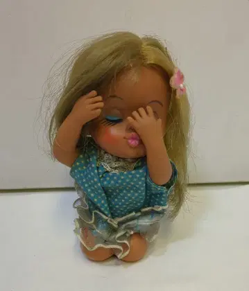 쇼와 레트로 소프트 비닐 인형