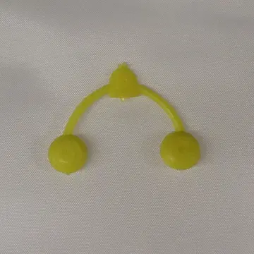 후지야 폴리제 오바케의 Q타로 야지로베 옐로우 컬러 W40mm