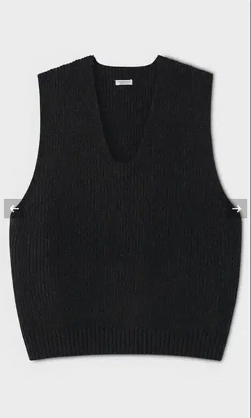 PHIGVEL ARC KNITTING VEST 사이즈 2