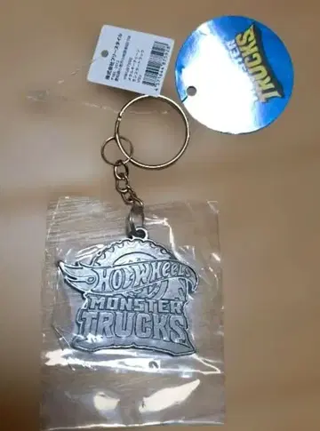 [ 미개봉 새상품 정품 ] 핫휠 몬스터 트럭 메탈 키체인 로고
