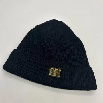 새상품급 네이버후드 블랙 니트 모자 비니