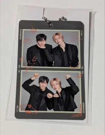 RIIZE 랜덤 토이 2컷 포토카드 참 은석 원빈