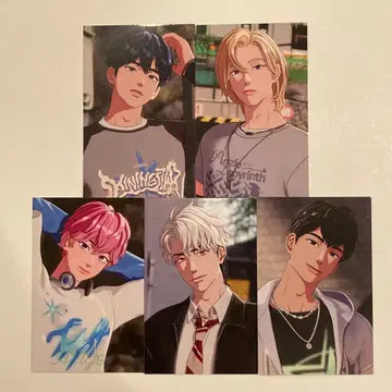 PLAVE 숨바꼭질 HMV 한정판 프로필 카드 트레이딩 카드 5종 컴프