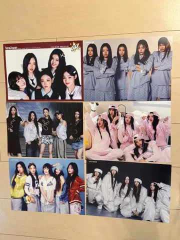 New Jeans 아이돌 그룹 포토 12장 세트