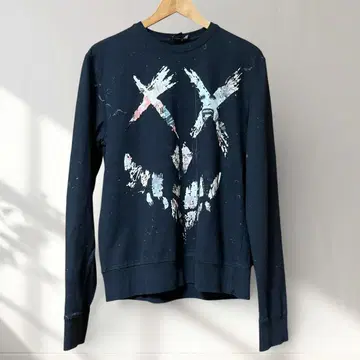 [ 공식 라이선스 ] #SQUAD 수어사이드 스쿼드 맨투맨 M 블랙