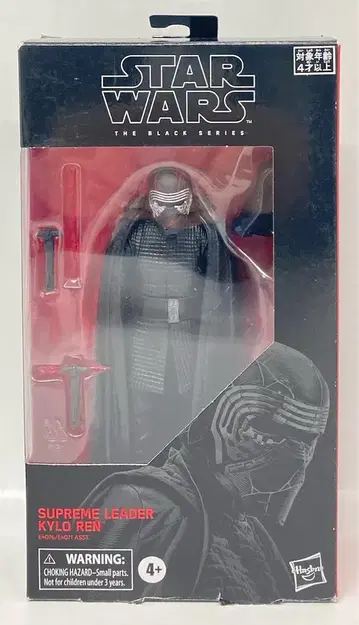 HASBRO 90 / 더 블랙 슈프림 리더 카일로 렌 6인치