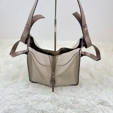 라피스탈 소가죽 2WAY 해먹 백 베이지