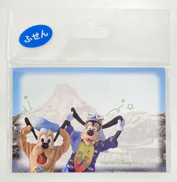 도쿄 디즈니 리조트 메모지/실사 플루토&구피