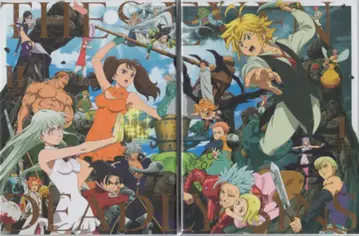 애니메이션 DVD 일곱개의 대죄 신들의 역린 DVD-BOX 전 2권 세트