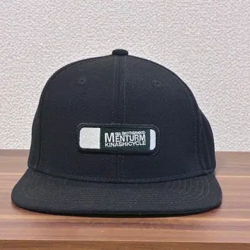 기나시 사이클 x 멘텀 콜라보 캡 / 블랙