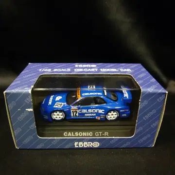 엠엠피 1/43 EBBRO CALSONIC GT-R #12 R34 64