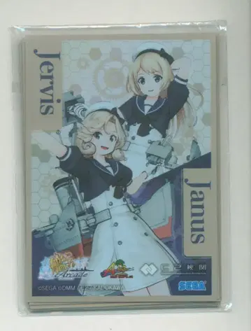 SEGA 칸코레 아케이드 자비스 & 제너스 카드 슬리브 한정판