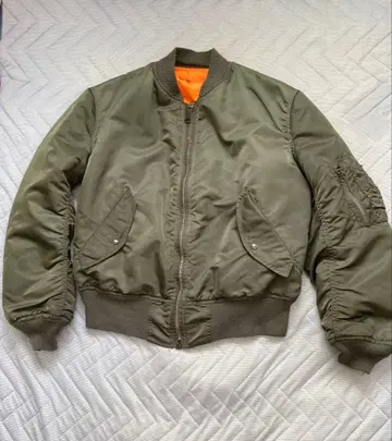 90s USA제 알파 MA-1 플라이트 자켓 M