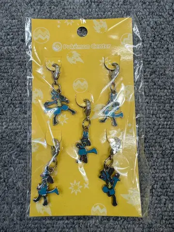 포켓몬 포켓몬 센터 메탈 참 루카리오 미사용