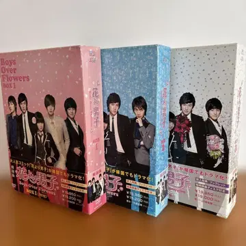 한국판 꽃보다 남자 DVD 박스 세트 전 3권 소책자, 특전 영상 포함