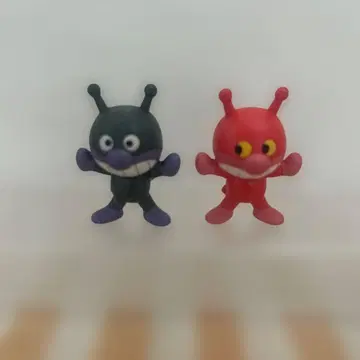 호빵맨 뮤지엄 피규어 아카킨맨 세균맨 세트