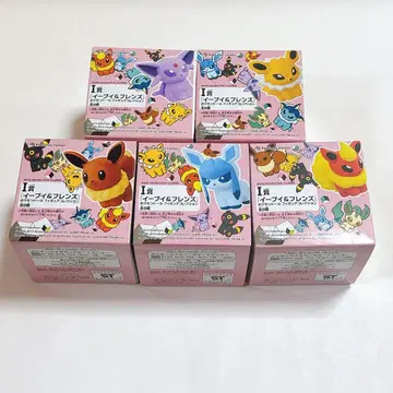 포켓몬 와쿠와쿠 겟 복권 2013 이브이 & 프렌즈 피규어