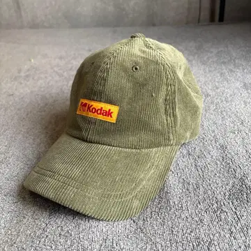 [한국 한정판] Kodak 코듀로이 캡 일본 미발매