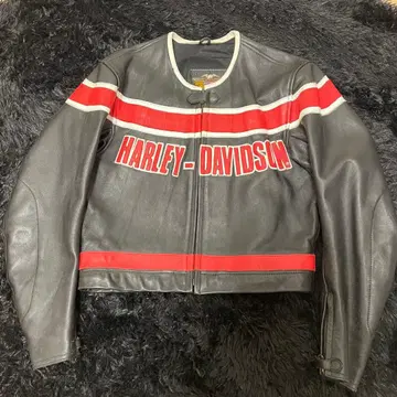 90s 할리데이비슨 소가죽 가죽 자켓