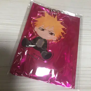 BLEACH 콜라보 카페본점 아크릴 스탠드 키링 쿠로사키 이치고